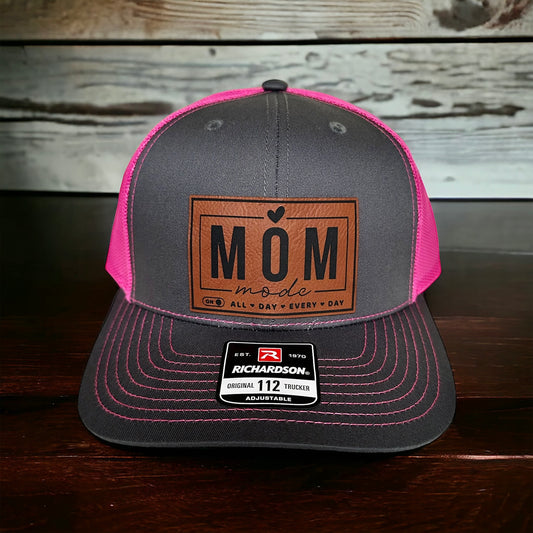 Mom Mode Trucker Hat Front