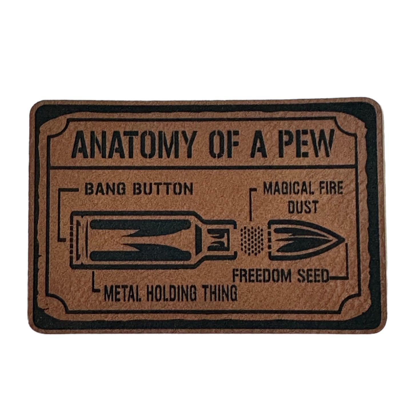 Anatomy of A Pew Trucker Hat