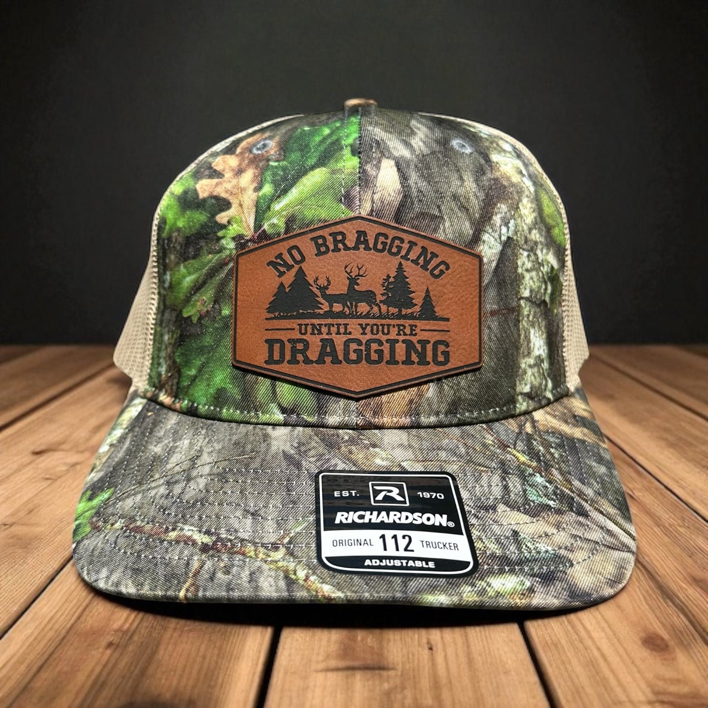 No Bragging Til You're Dragging Trucker Hat