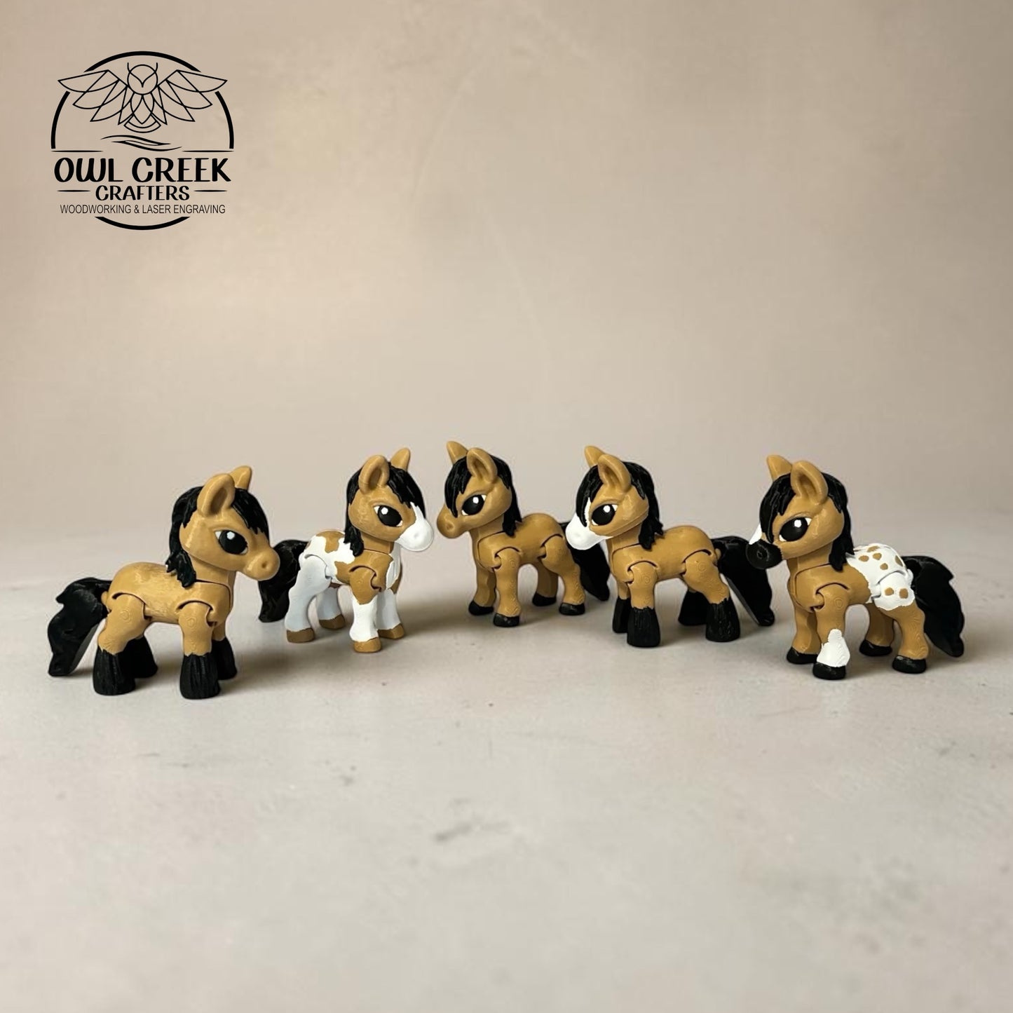 Mini Ponies- Buckskin