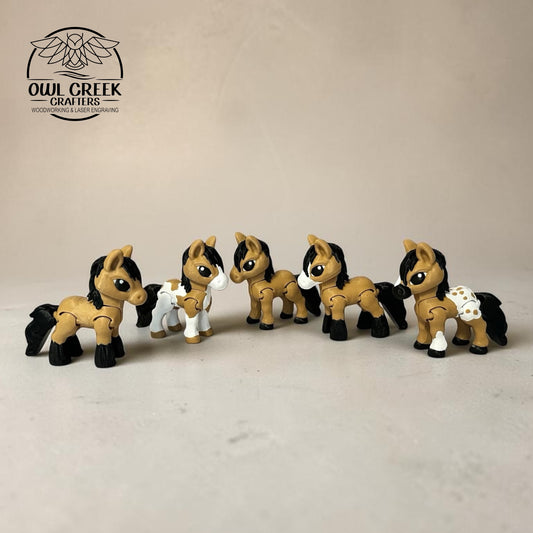 Mini Ponies- Buckskin