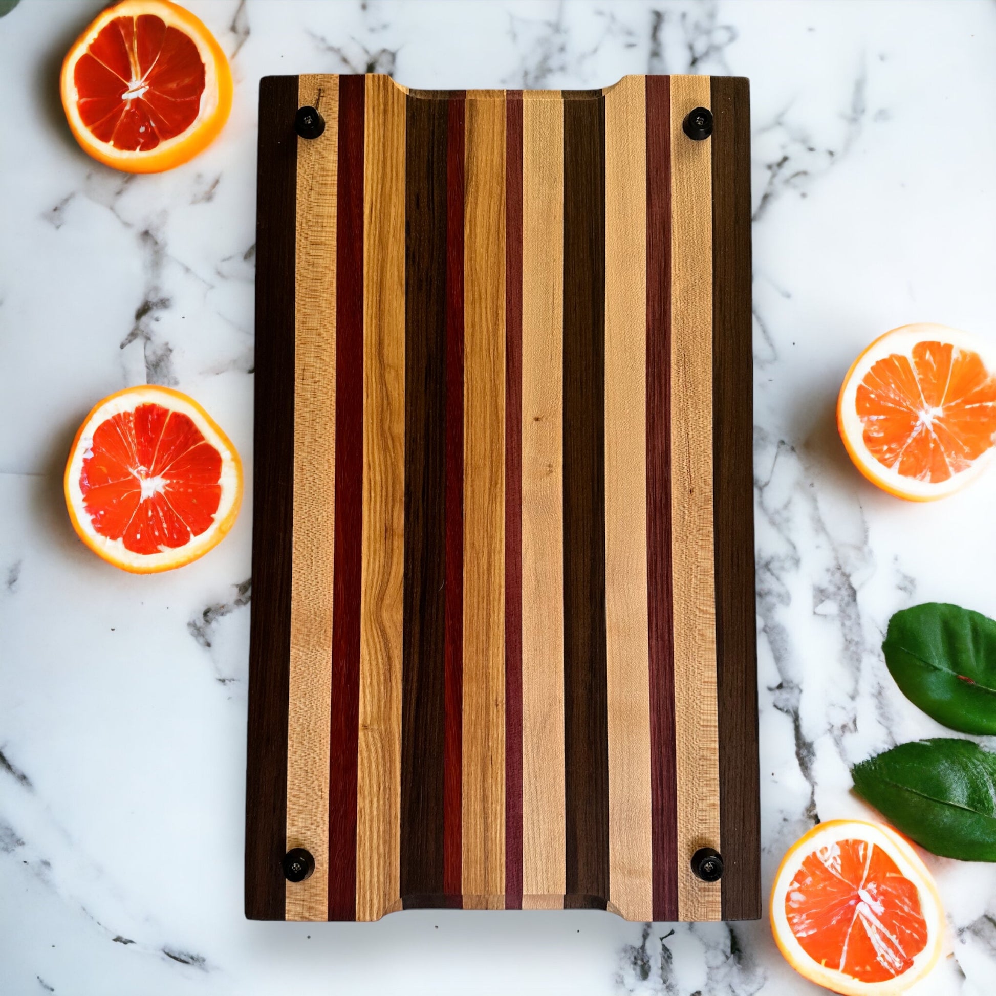 Boreal Exotic Wood Cutting Board, Back side