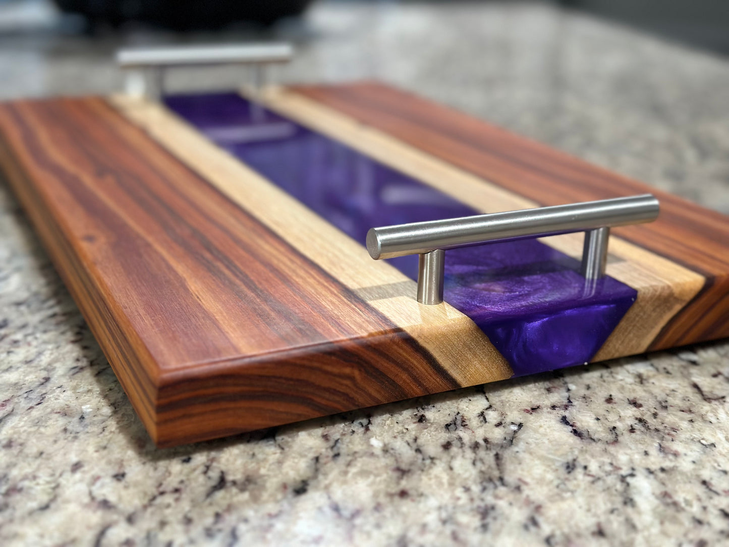 The Iris River Serving Tray