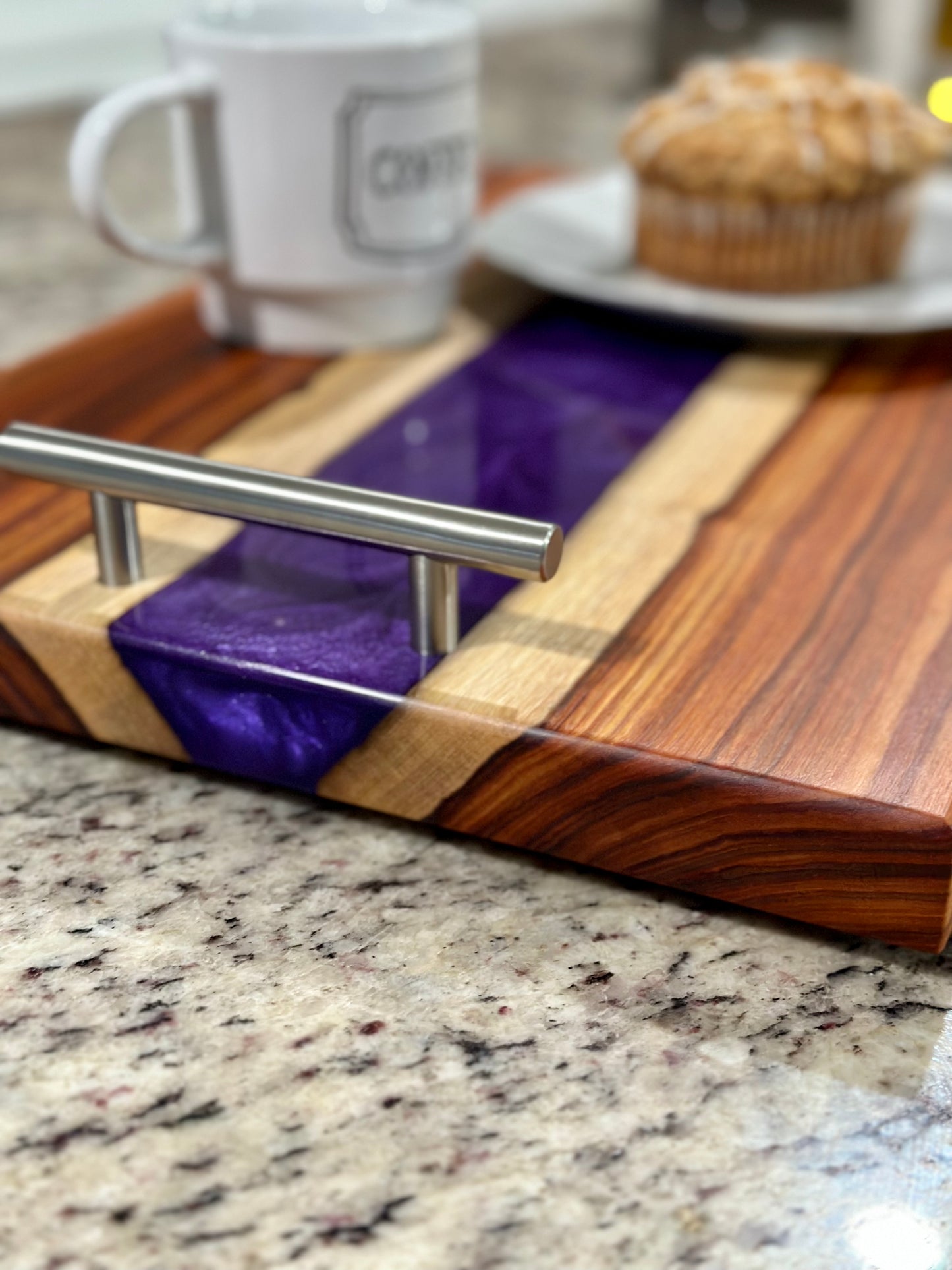 The Iris River Serving Tray